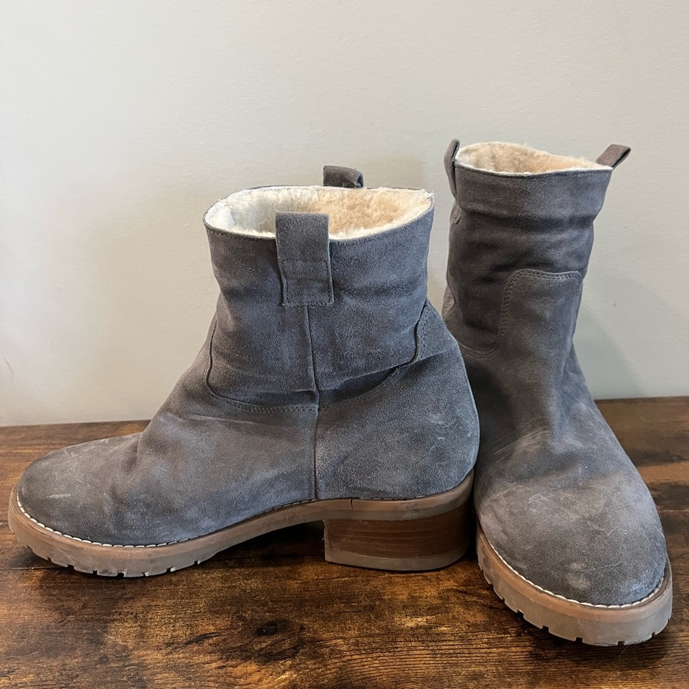 Brand: Boden; Size: EUR 39/USA 8; Color: Gray; Condition: Barely worn.